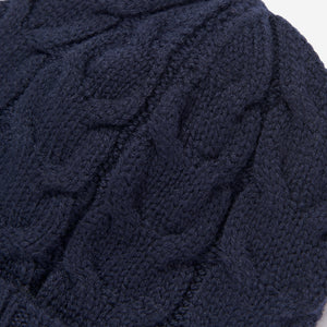 Moncler Enfant Boys Wool Knit Navy Beanie