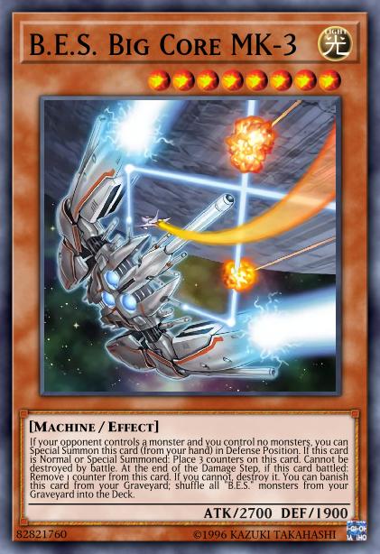 B.E.S. Big Core MK-3 - MACR-EN032 - Rare - 1st Edition