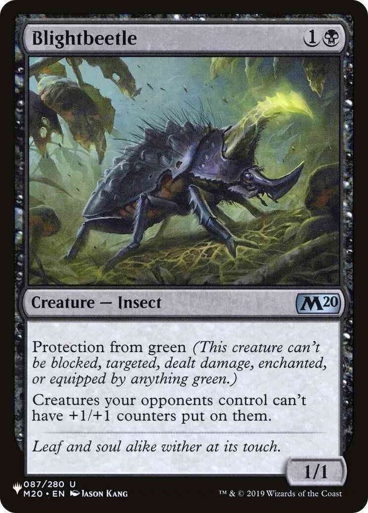 Blightbeetle [M20-87] [The List] [Non-Foil]