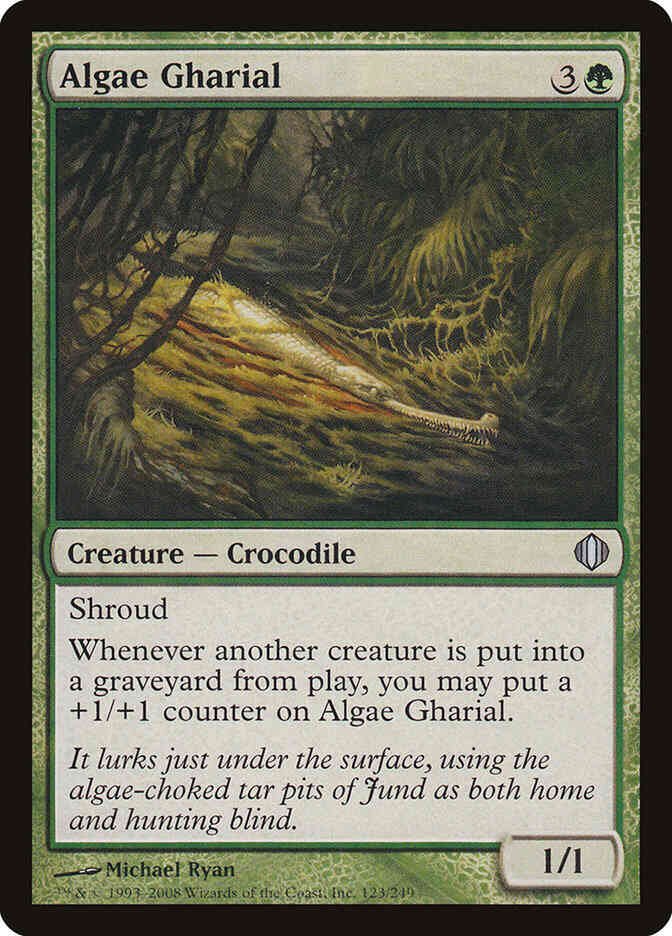 Algae Gharial [123] [Shards Of Alara] [Non-Foil]