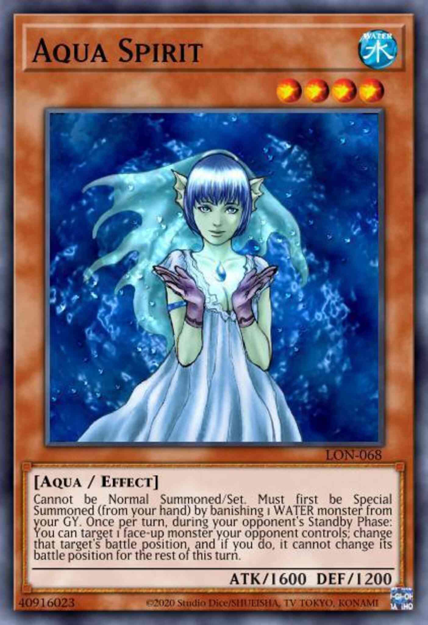 Aqua Spirit - LON-068 - Common - Unlimited