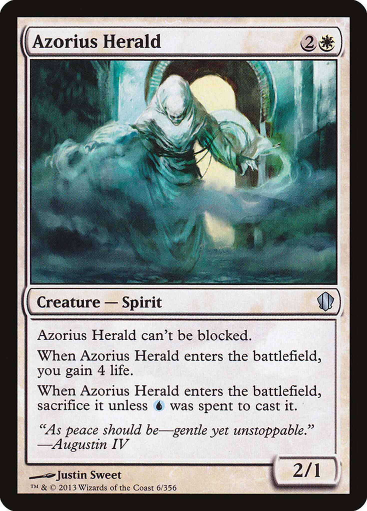 Azorius Herald [6] [Commander 2013] [Non-Foil]