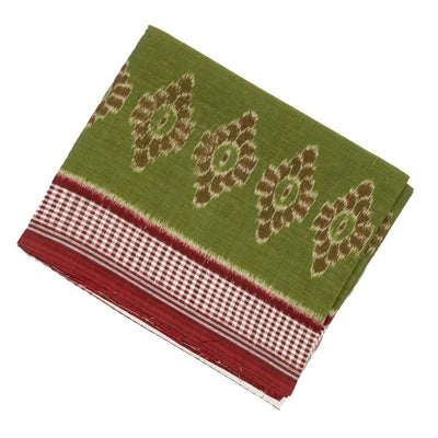 Multi Colour Orissa Cotton Saree With Tie & Dye Motifs