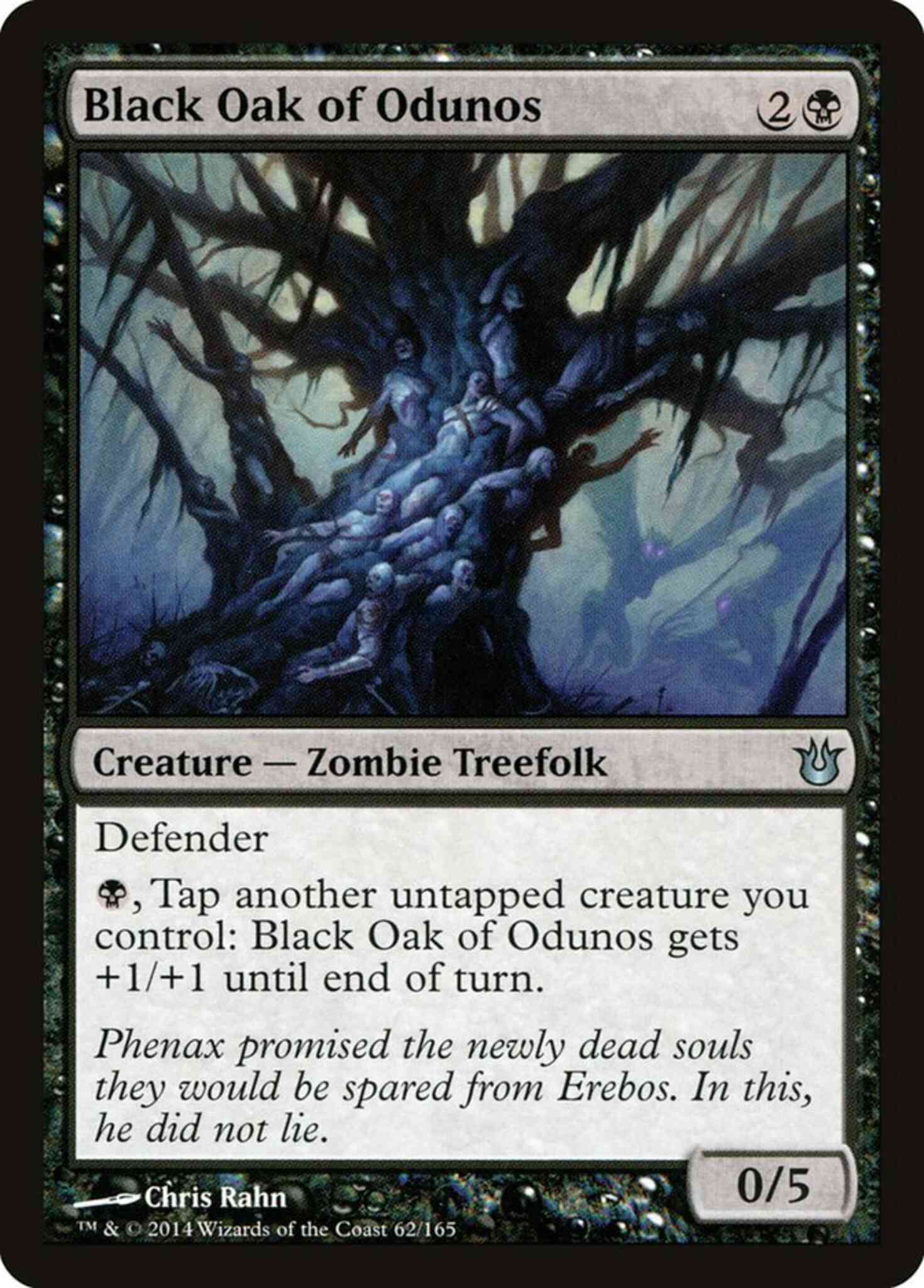 Black Oak of Odunos [62] [Born of the Gods] [Non-Foil]
