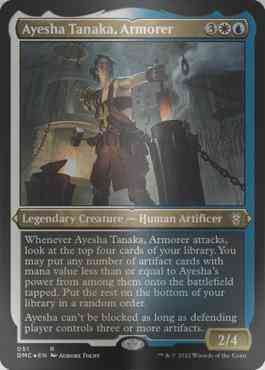 Ayesha Tanaka, Armorer [51] [Legends Retold] [Dominaria United: Commander] [Etched Foil]