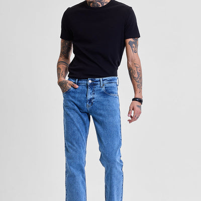 Blue  Bootcut Jeans