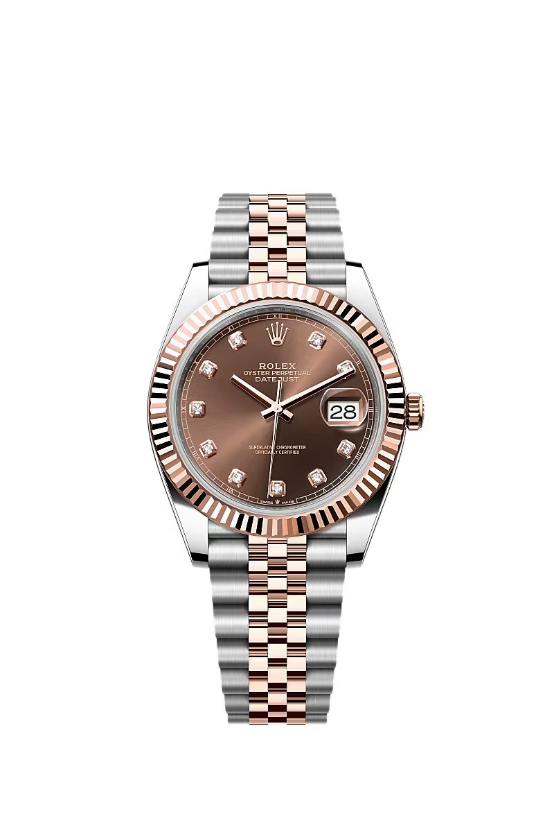 Rolex Datejust 41mm 'Chocalate Dial with diamonds' 126331