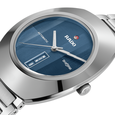Rado Diastar Original Blue Dial 38 MM Unisex