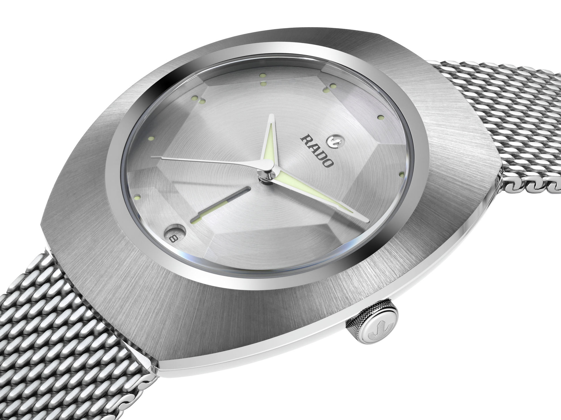 Rado Diastar Original Silver Dial Unisex 38mm