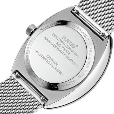 Rado Diastar Original Silver Dial Unisex 38mm