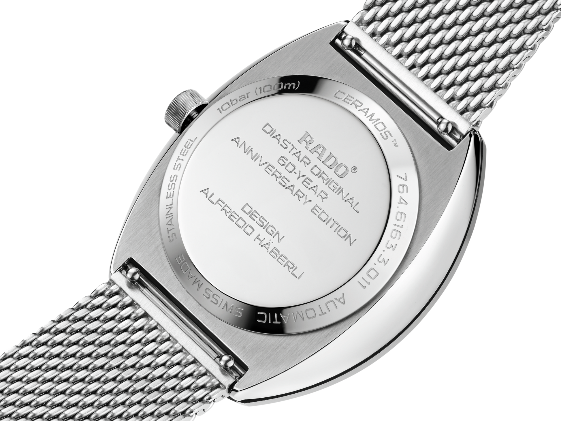 Rado Diastar Original Silver Dial Unisex 38mm