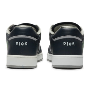 Dior B27 Otani Workshop Navy Smooth Calfskin Sneaker