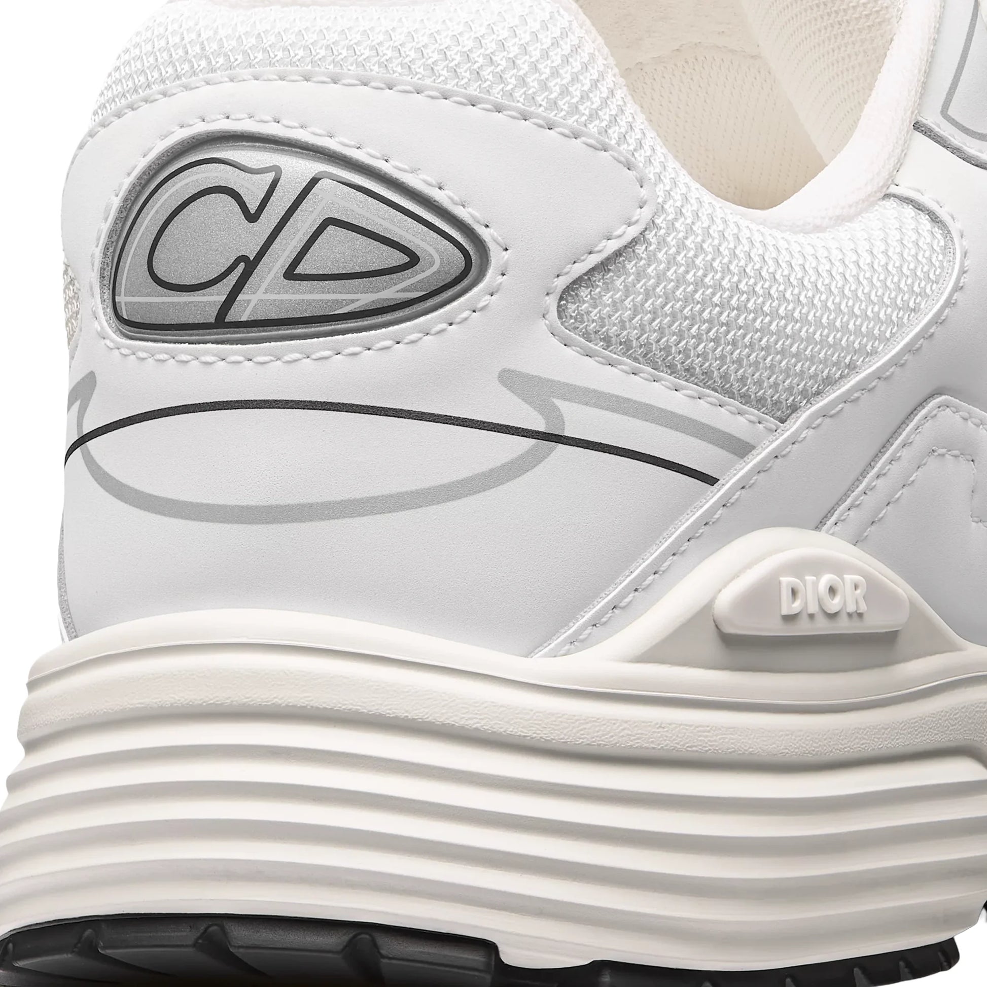 Dior B30 Countdown Mesh White Trainer