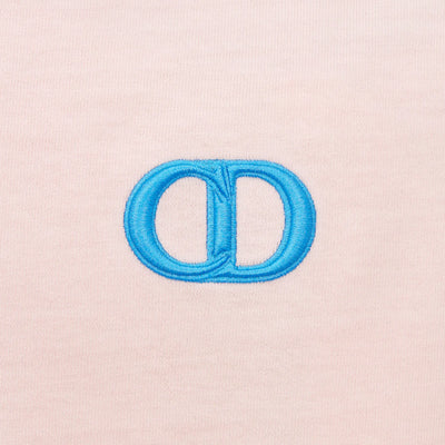 Dior CD Icon Relaxed Fit Cotton Pink T Shirt