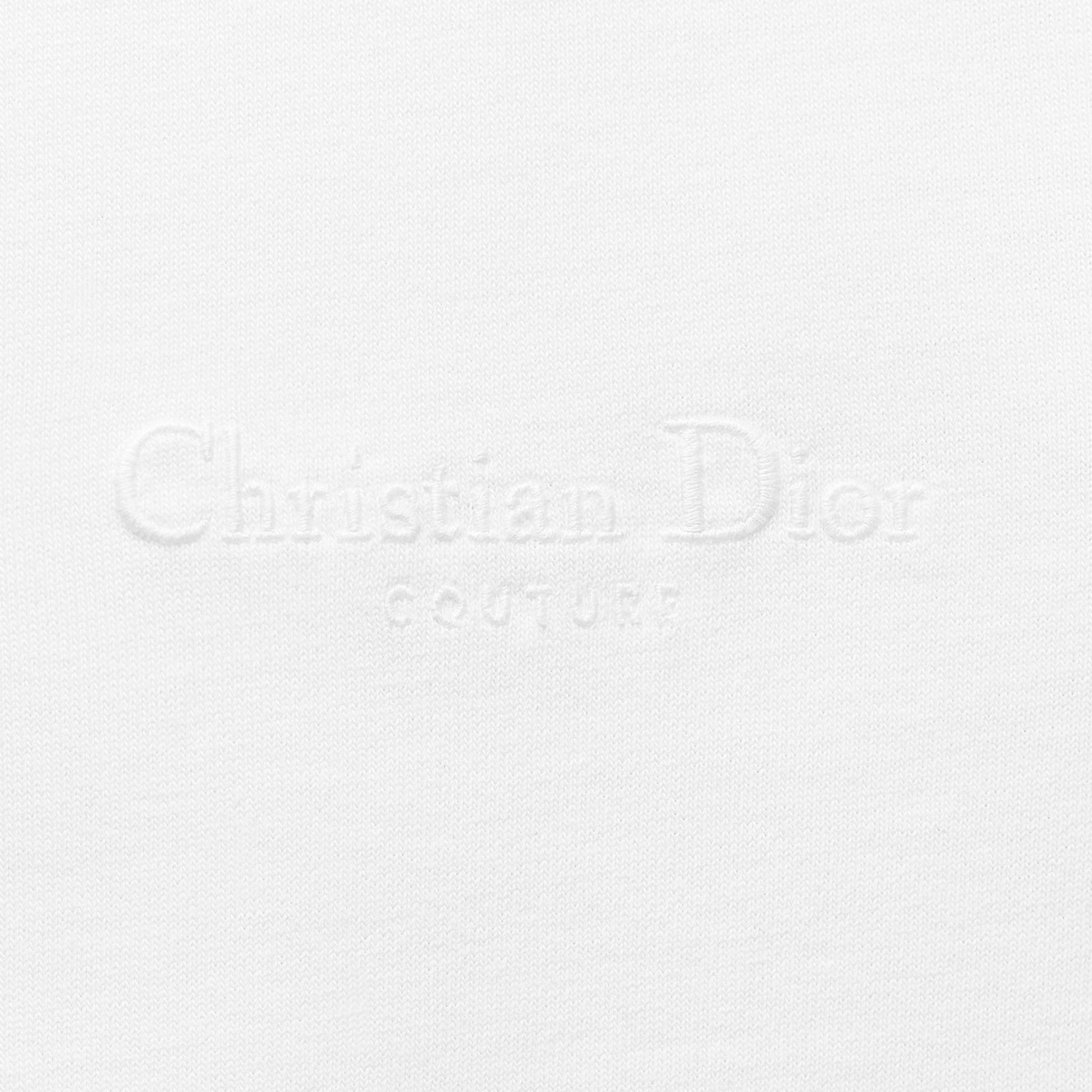 Dior 'Christian Dior Couture' Chest Logo Relaxed Fit T Shirt White