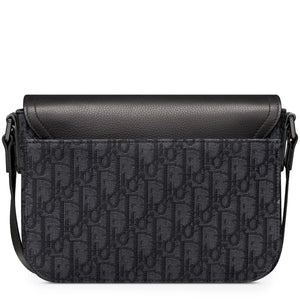 Dior Small Saddle Messenger Bag Black With Flap
