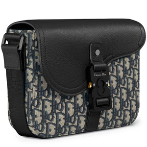 Dior Small Saddle Messenger Beige Bag With Flap