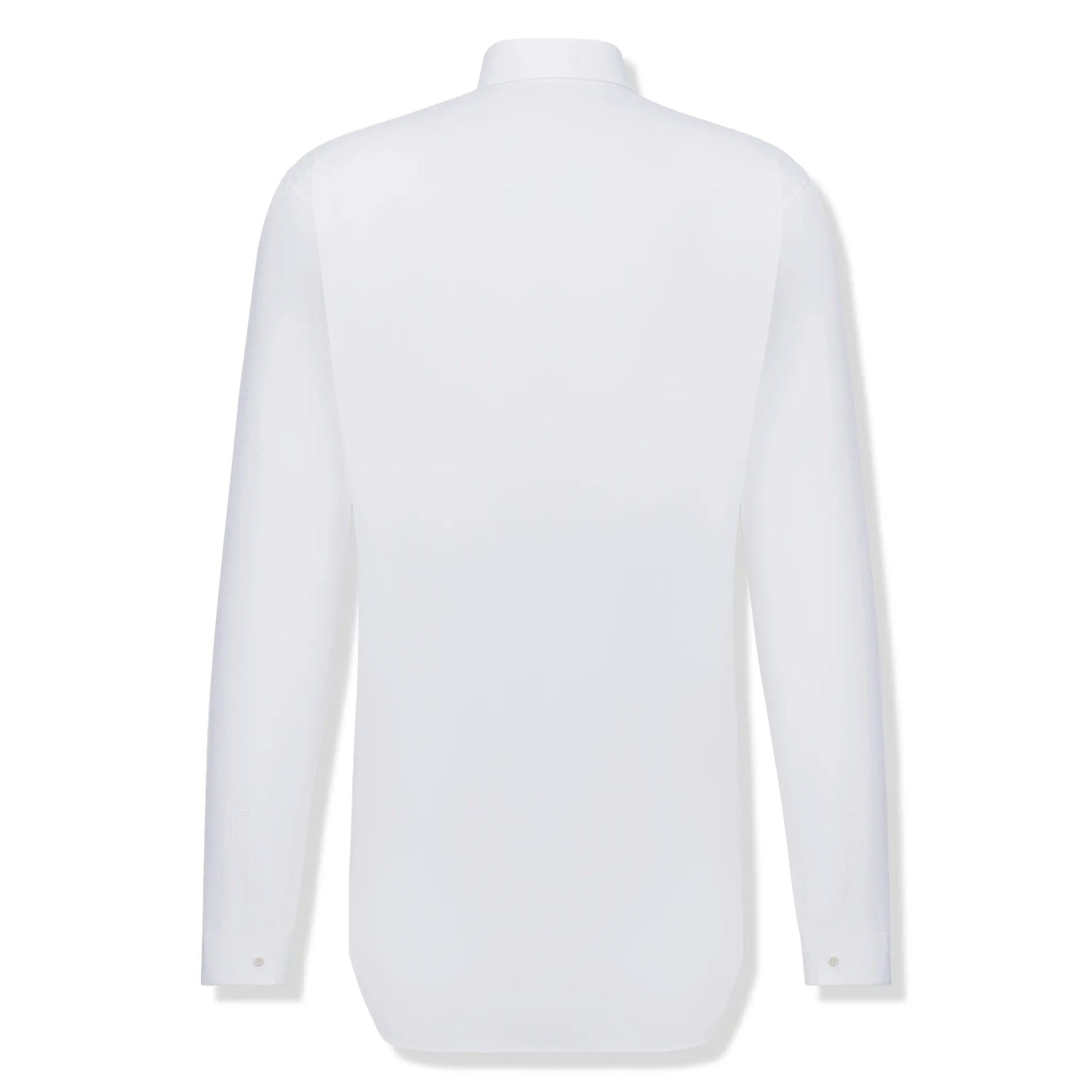 Dior Snaps Poplin Cotton White Shirt