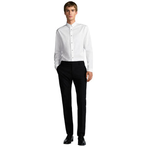 Dior Snaps Poplin Cotton White Shirt