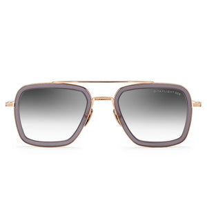 Dita Eyewear 7806 Flight 006 Gold Matte Grey Crystal Sunglasses