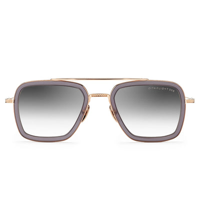 Dita Eyewear 7806 Flight 006 Gold Matte Grey Crystal Sunglasses
