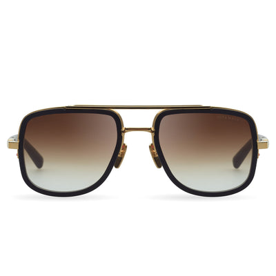 Dita Mach S DTS412-A-01 Yellow Gold Black Sunglasses
