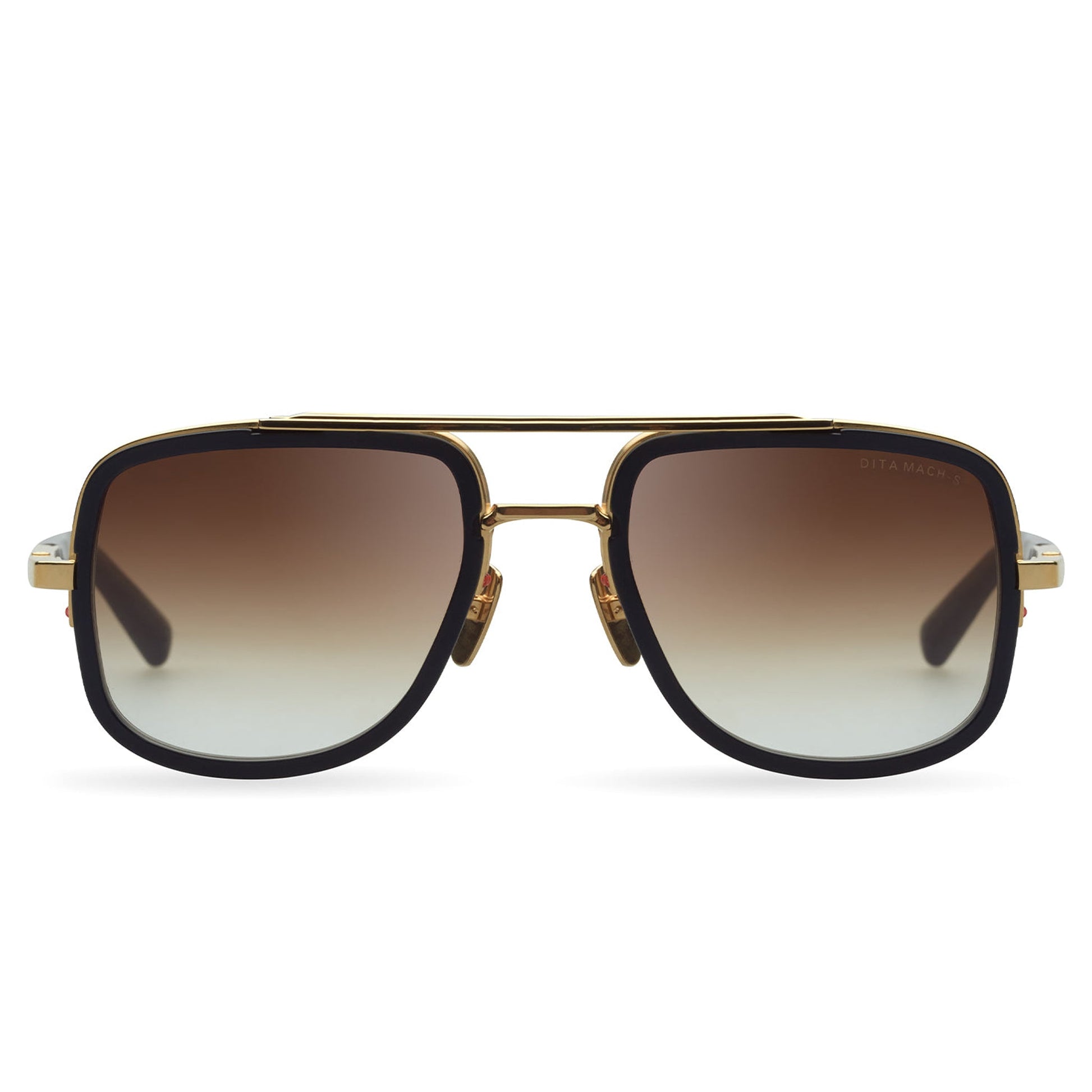 Dita Mach S DTS412-A-01 Yellow Gold Black Sunglasses