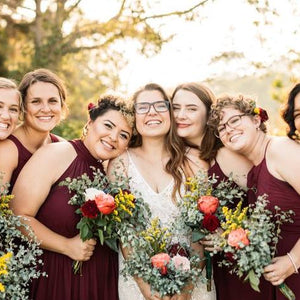 San Diego Park Boho Wedding