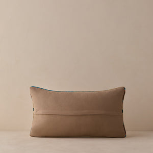 Vintage Lumbar Pillow No. 340, 12" x 20"