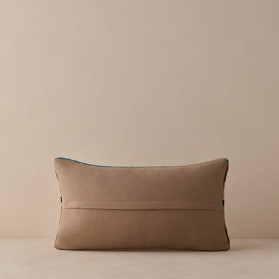 Vintage Lumbar Pillow No. 340, 12" x 20"