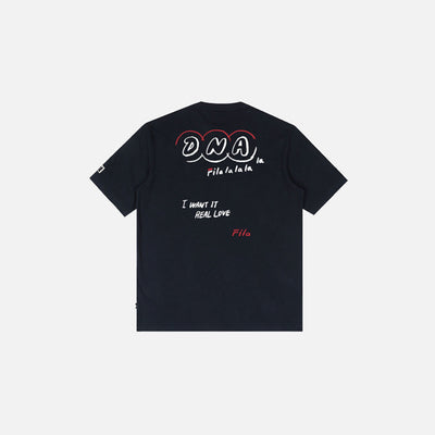Fila | BTS Love Yourself Collection DNA Graphic Tee Ink Navy
