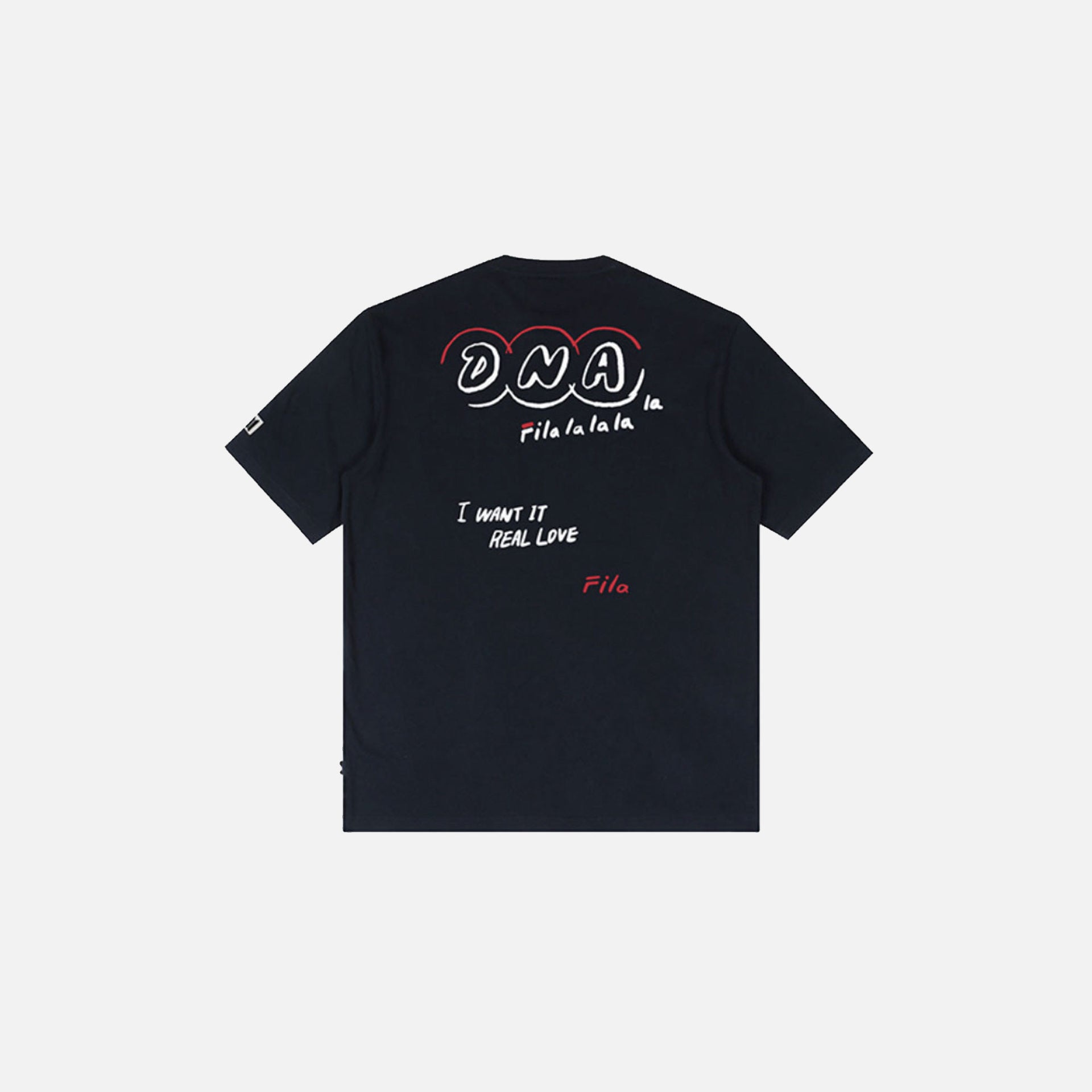 Fila | BTS Love Yourself Collection DNA Graphic Tee Ink Navy