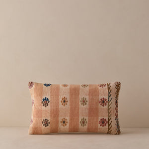 Vintage Lumbar Pillow No. 322, 12" x 20"