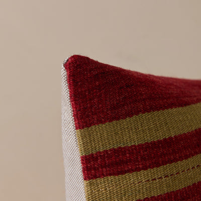 Vintage Lumbar Pillow No. 334, 12" x 20"