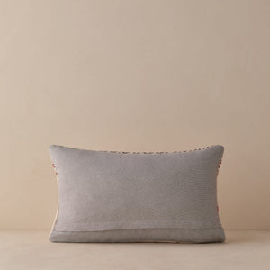 Vintage Lumbar Pillow No. 324, 12" x 20"