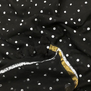 Dots and gold streak