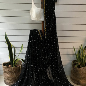 Dots and gold streak