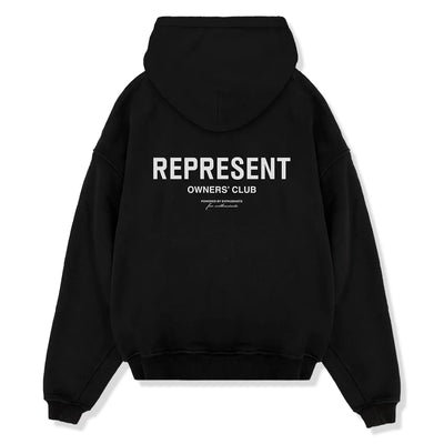 Represent Owners Club Black Hoodie
