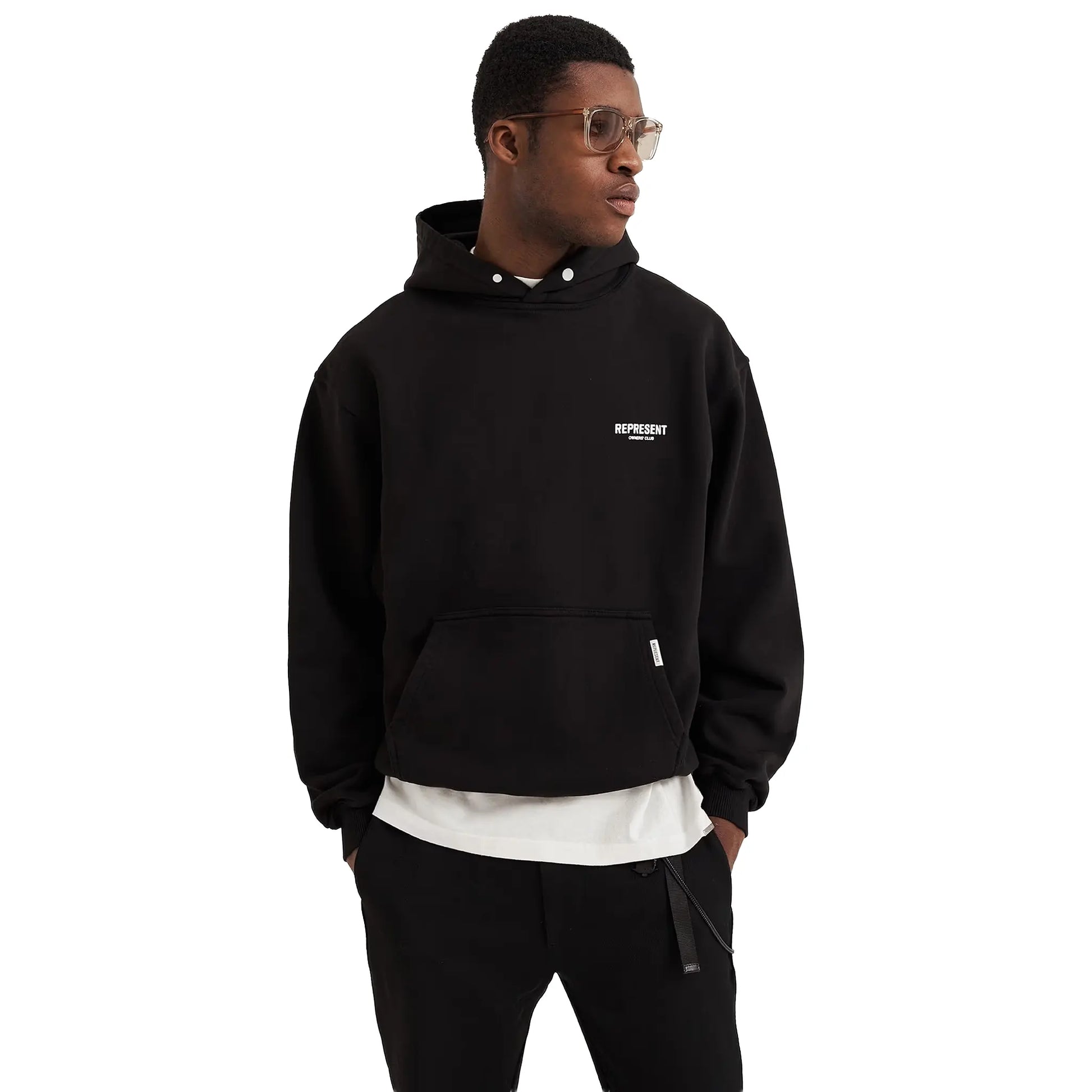 Represent Owners Club Black Hoodie