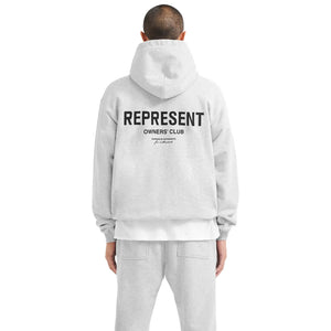 Represent Owners Club Ash Grey Hoodie