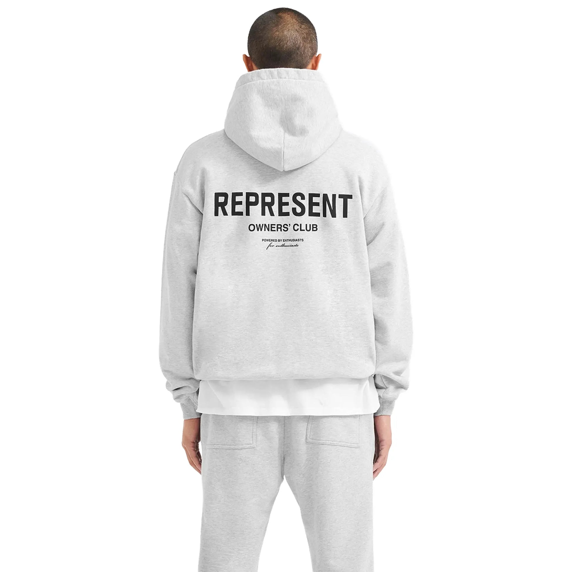 Represent Owners Club Ash Grey Hoodie