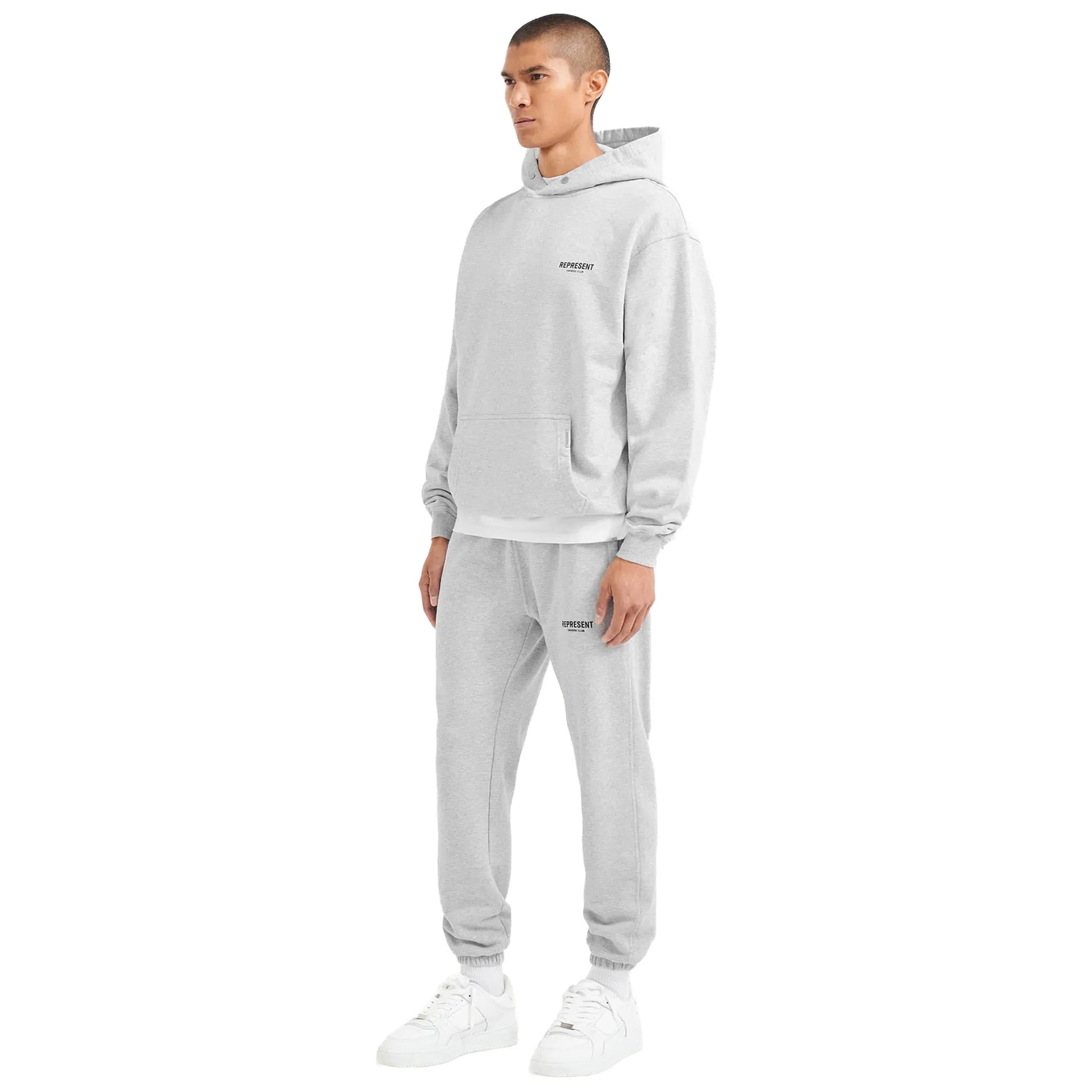 Represent Owners Club Ash Grey Hoodie
