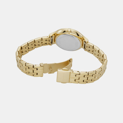 Anita Lille Women Quartz Gold Dial Analog Stainless Steel Watch SKW3127