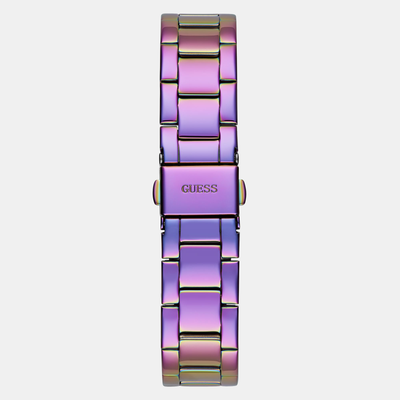 Guess Trend Women Quartz Purple Dial Analog Stainless Steel Watch GW0670L3