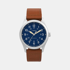 Expedition North Men Mechanical Dial Analog Leather Watch TW2V00700X6