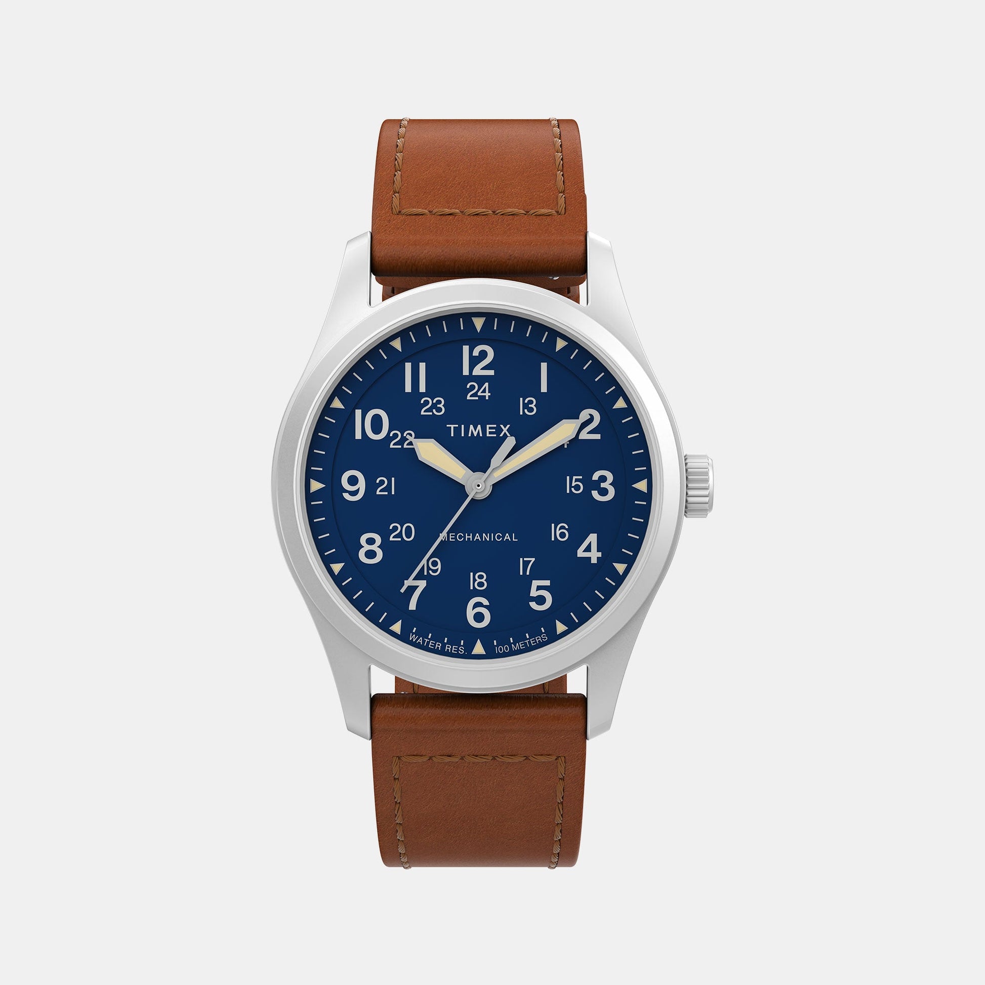 Expedition North Men Mechanical Dial Analog Leather Watch TW2V00700X6