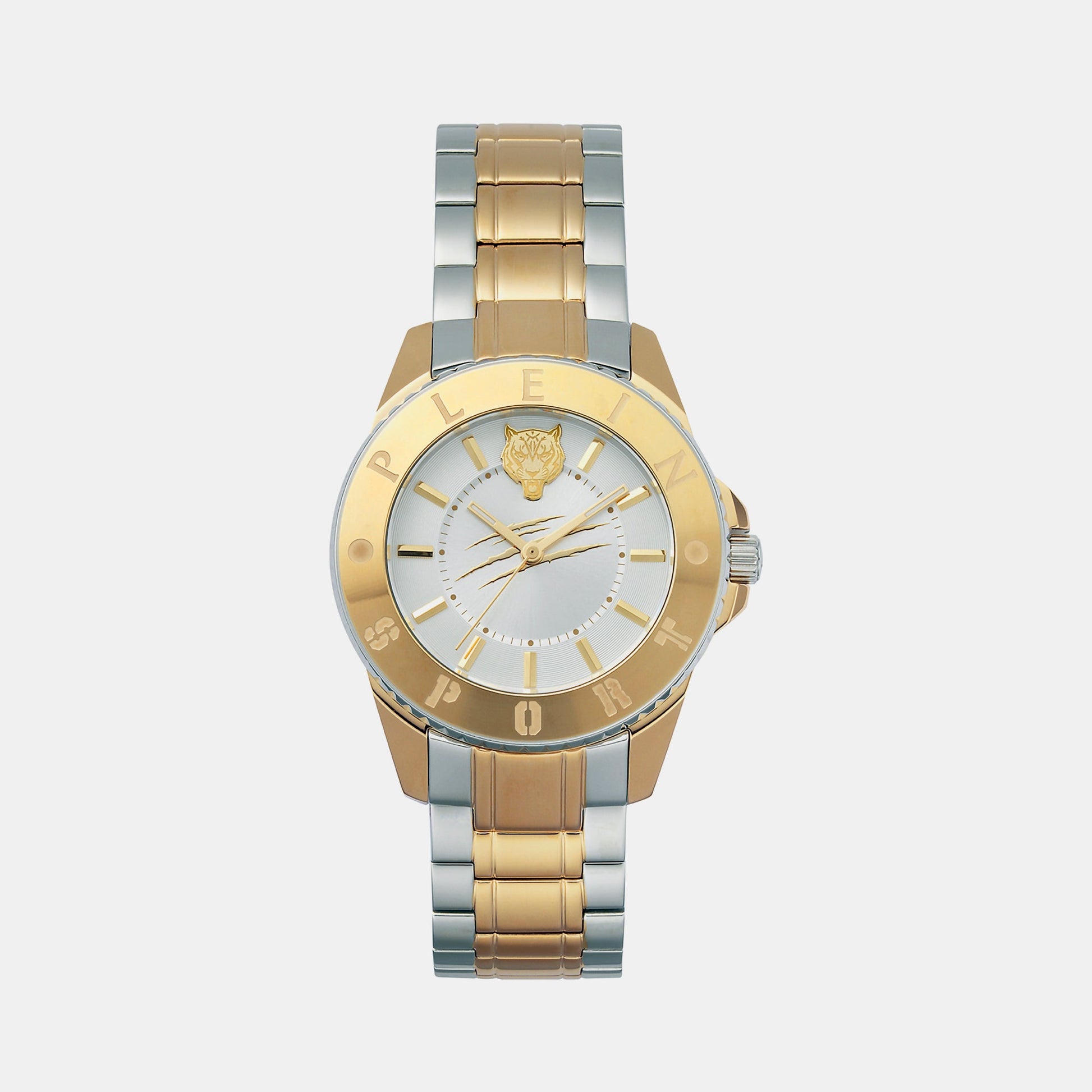 Glam Women Quartz Silver Dial Analog Stainless Steel Watch PSKBA0823