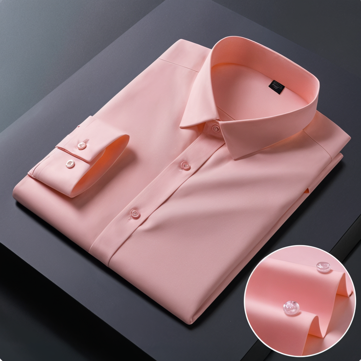 Premium Cotton Solid Shirt for Man (Peech)