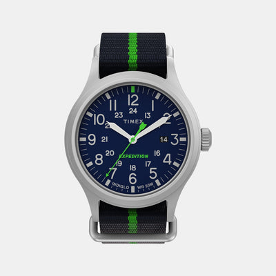 Expedition North Men Quartz Blue Dial Analog Brass Watch TW2V23000UJ