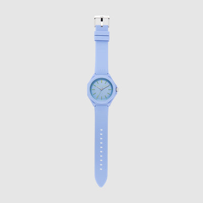 Andrea Women Quartz Blue Dial Analog Silicone Watch AX4611